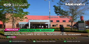 Médicos del Hospital General confirman que renunciarán el lunes si no hay respuestas del Gobierno